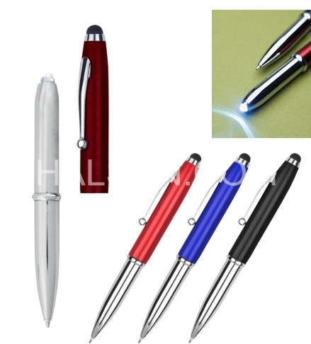 3-in-1 Stylus Pen w/ flashlight